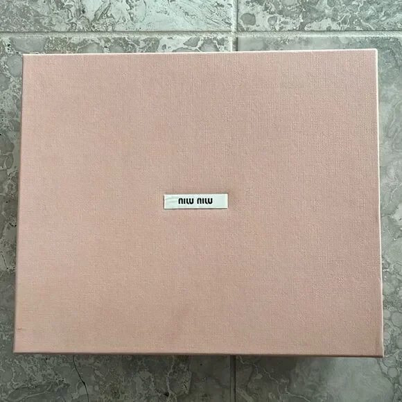 Miu Miu Crystal-Embellished Low Top Sneakers, New, Size 39.5 - Picture 9 of 15